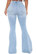 Load image into Gallery viewer, Glamybabes button flare jeans