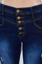 Load image into Gallery viewer, Fashion all-match wide-legged knee-holes slim flared jeans
