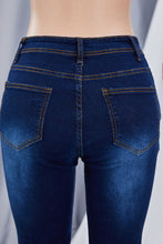 Load image into Gallery viewer, Fashion all-match wide-legged knee-holes slim flared jeans