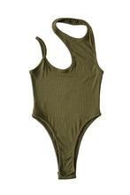 Load image into Gallery viewer, New 5 colors stretch knitted hollow sleeveless slim exquisite bodysuit