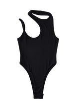 Load image into Gallery viewer, New 5 colors stretch knitted hollow sleeveless slim exquisite bodysuit
