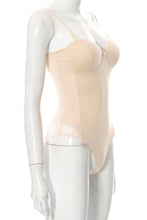 Load image into Gallery viewer, Exquisite slight stretch solid color sling padded bodysuit