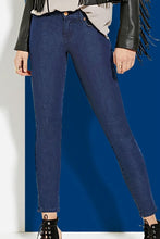 Load image into Gallery viewer, Glamybabes high-waist slim denim casual jeans