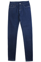 Load image into Gallery viewer, Glamybabes high-waist slim denim casual jeans