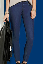 Load image into Gallery viewer, Glamybabes high-waist slim denim casual jeans