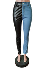 Load image into Gallery viewer, slight stretch best sellers pocket pu stitching jeans