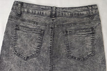 Load image into Gallery viewer, Casual plus size slight stretch lace denim spliced slim zip-up jeans