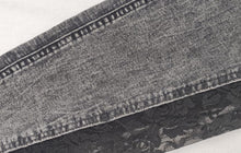 Load image into Gallery viewer, Casual plus size slight stretch lace denim spliced slim zip-up jeans