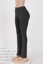 Load image into Gallery viewer, Casual slight stretch knitted stripe slim pants