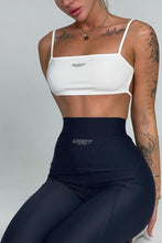 Load image into Gallery viewer, Casual stretch knitting lucky letter print high waist sport pants