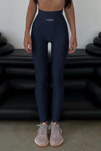 Load image into Gallery viewer, Casual stretch knitting lucky letter print high waist sport pants