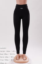 Load image into Gallery viewer, Casual stretch knitting lucky letter print high waist sport pants