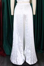 Load image into Gallery viewer, Casual slight stretch solid color pleated wide-leg pants