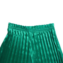 Load image into Gallery viewer, Casual slight stretch solid color pleated wide-leg pants