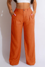 Load image into Gallery viewer, Casual 8 colors non-stretch pocket button straight trousers