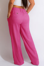 Load image into Gallery viewer, Casual 8 colors non-stretch pocket button straight trousers