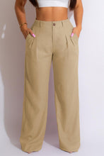 Load image into Gallery viewer, Casual 8 colors non-stretch pocket button straight trousers
