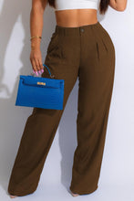 Load image into Gallery viewer, Casual 8 colors non-stretch pocket button straight trousers