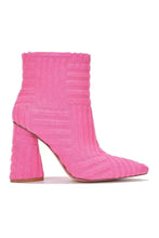 Load image into Gallery viewer, Winter new 4 colors side zip-up pointed stylish high-heel boots(heel height:7cm, shaft height:13cm)