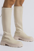Load image into Gallery viewer, New back zip-up thick bottom stylish boots