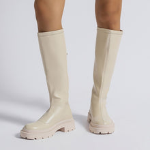 Load image into Gallery viewer, New back zip-up thick bottom stylish boots