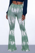 Load image into Gallery viewer, Casual high stretch 3 colors tie dye slim bell-bottoms