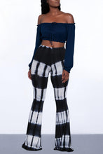 Load image into Gallery viewer, Casual high stretch 3 colors tie dye slim bell-bottoms