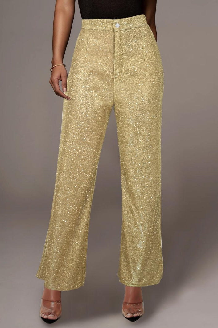 Casual slight stretch 4 colors high waist all-match straight pants
