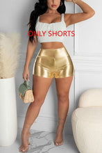 Load image into Gallery viewer, Sexy slight stretch 7 colors solid color high-waist shorts
