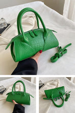 Load image into Gallery viewer, Stylish new 6 colors crocodile pattern pu zip-up crossbody handbag