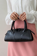 Load image into Gallery viewer, Stylish new 6 colors crocodile pattern pu zip-up crossbody handbag