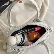 Load image into Gallery viewer, Stylish new 6 colors crocodile pattern pu zip-up crossbody handbag