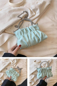 Glamybabes shirring crossbody bag