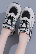 Load image into Gallery viewer, New two colors thick bottom breathable casual sneakers(heel height:5cm)