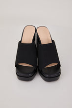 Load image into Gallery viewer, Stylish 4 colors thick bottom knitted high-heel sandals