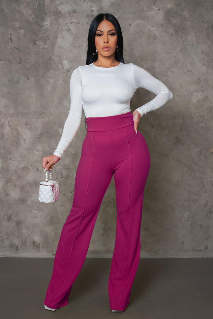 Glamybabes Pants - Fuchsia